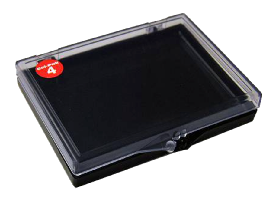 Gel-Box AD Series - Black Conductive Base / Clear AntiStatic top