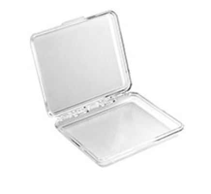 Box Dimension 10.64 x 8.89 x 1.27 cm - Clear box