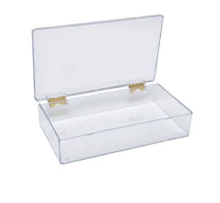 Box Dimension 26.4 x 15.2 x 5.1 cm - Clear box