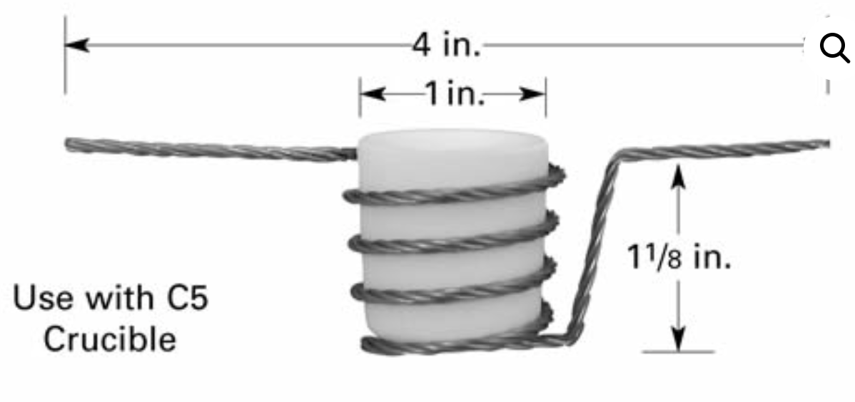 Tungsten Evaporation Basket Heater – Model B10