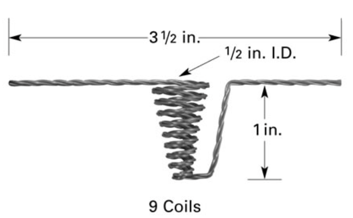 Tungsten Evaporation Basket – Model B14