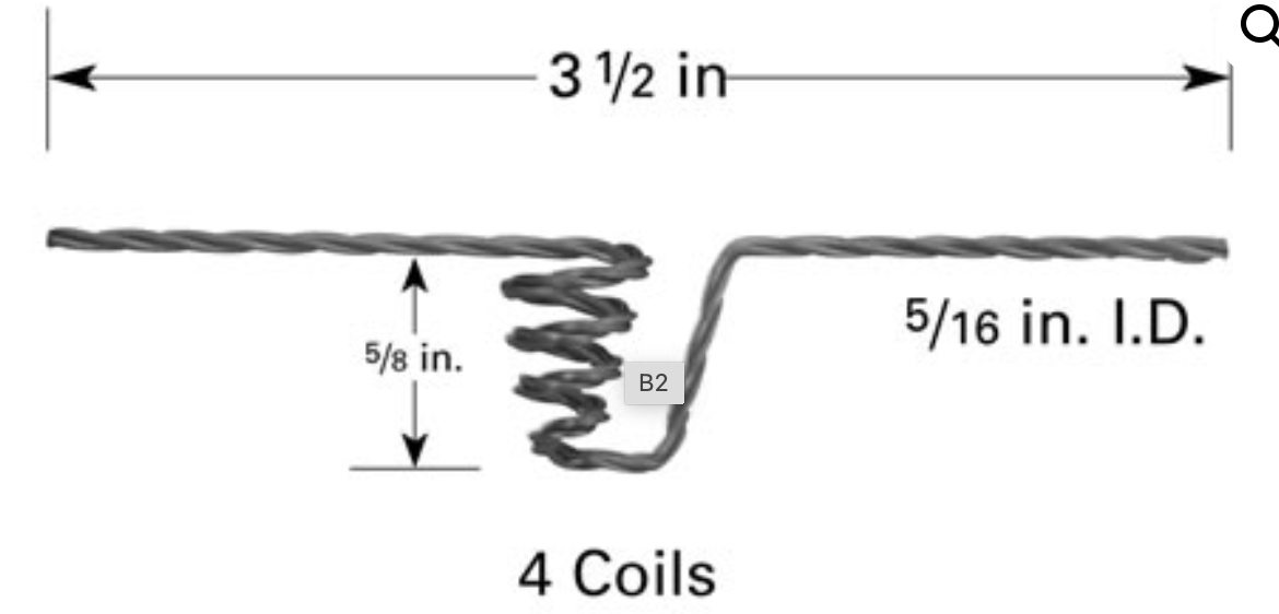 Tungsten Evaporation Baskets – Model B2