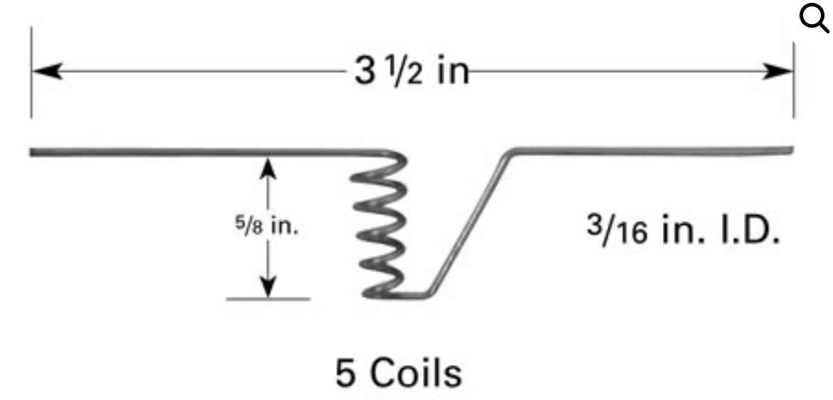 Tungsten Evaporation Baskets – Model B3