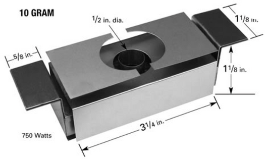 Baffled Box Sources for SiO and ZnS - Model SM-13