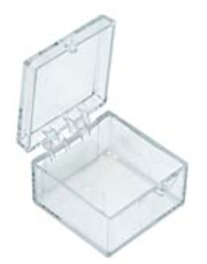 Box Dimension 2.5 x 2.5 x 2.5 cm - Clear box