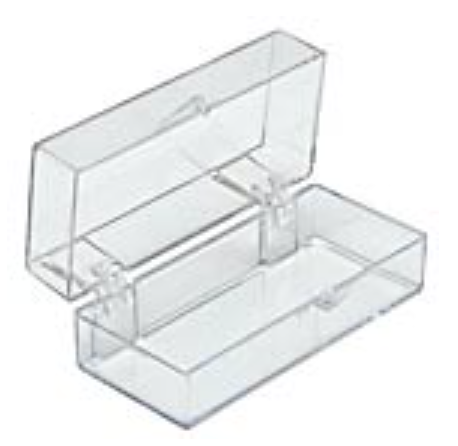 Box Dimension 7.3 x 3 x 2.5 cm - Clear box