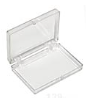 Box Dimension 7.3 x 5 x 1.27 cm - Clear box