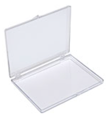 Box Dimension 11.7 x 8.9 x 0.64 cm- Clear box