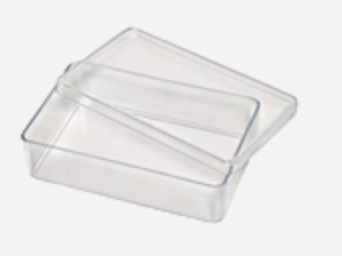 Box Dimension 14.9 x 9.2 x 3.8 cm - Clear box