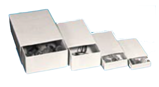 White Cardboard Slide Boxes