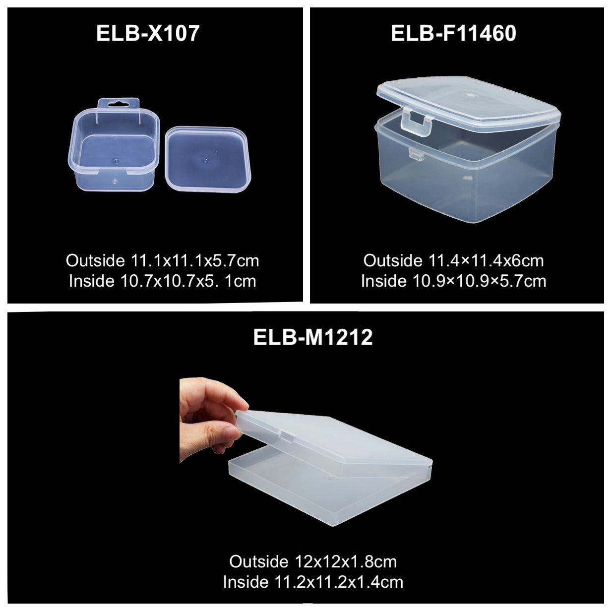 Large Square Storage Boxes