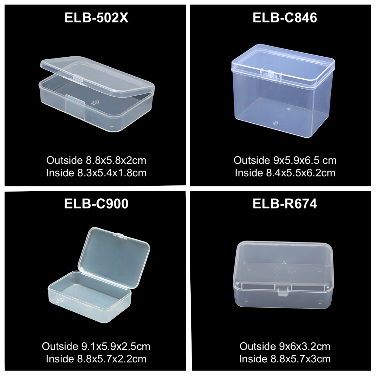 Medium Rectangular Storage Boxes
