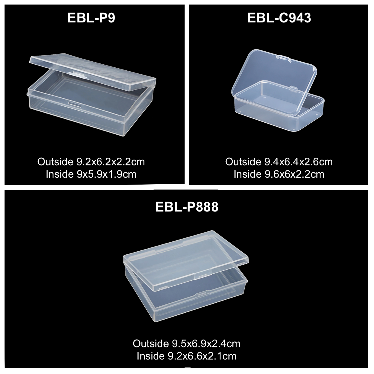 Medium Rectangular Storage Boxes