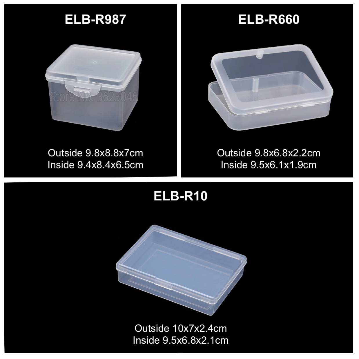 Medium Rectangular Storage Boxes