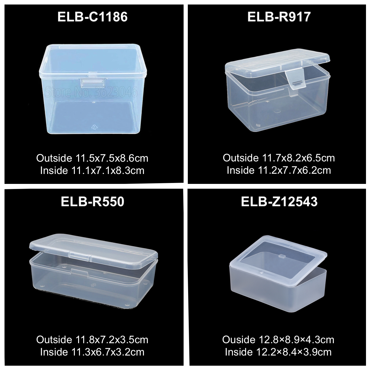 Large Rectangular Storage Boxes