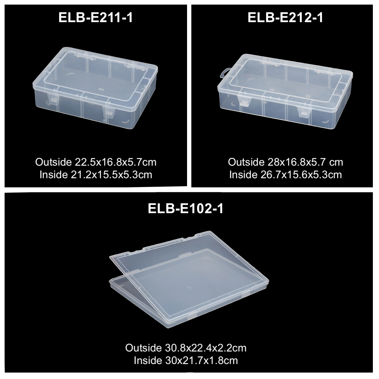 Large Rectangular Storage Boxes