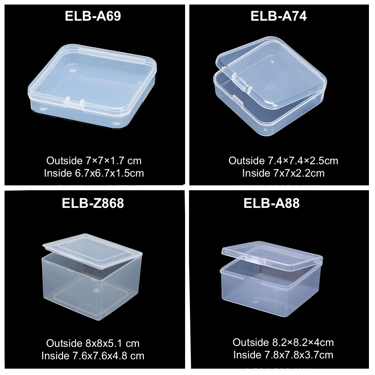 Medium Square Storage Boxes