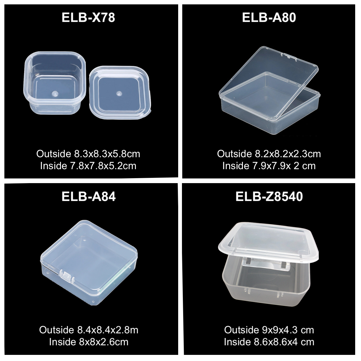 Medium Square Storage Boxes