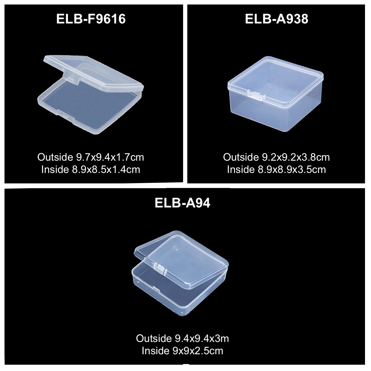 Medium Square Storage Boxes