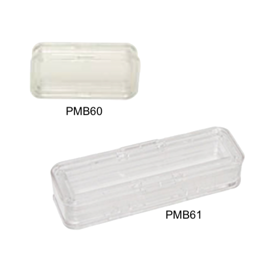 Rectangular Plastic Membrane Boxes - press together