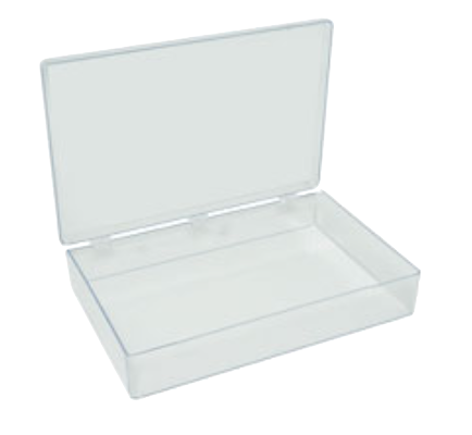 Box Dimension 32.4 x 21.6 x 5.4 cm - Clear box