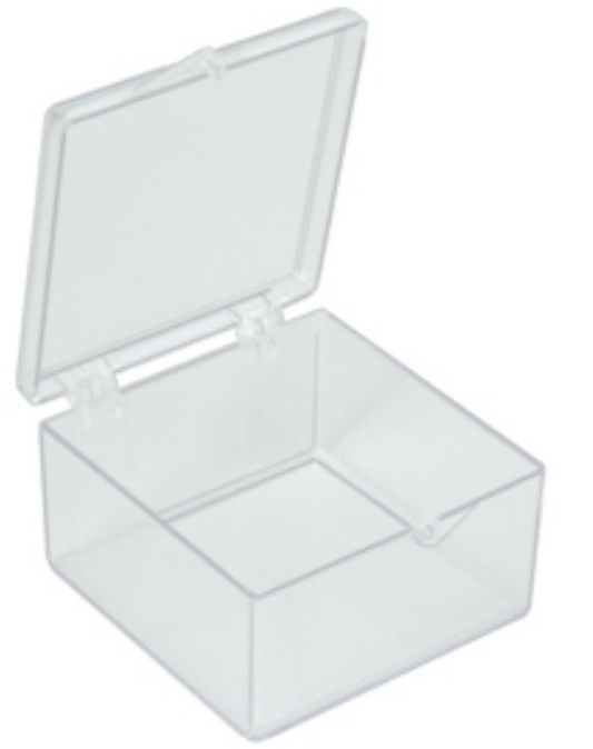 Box Dimension 5.1 x 5.1 x 2.8 cm - Clear box